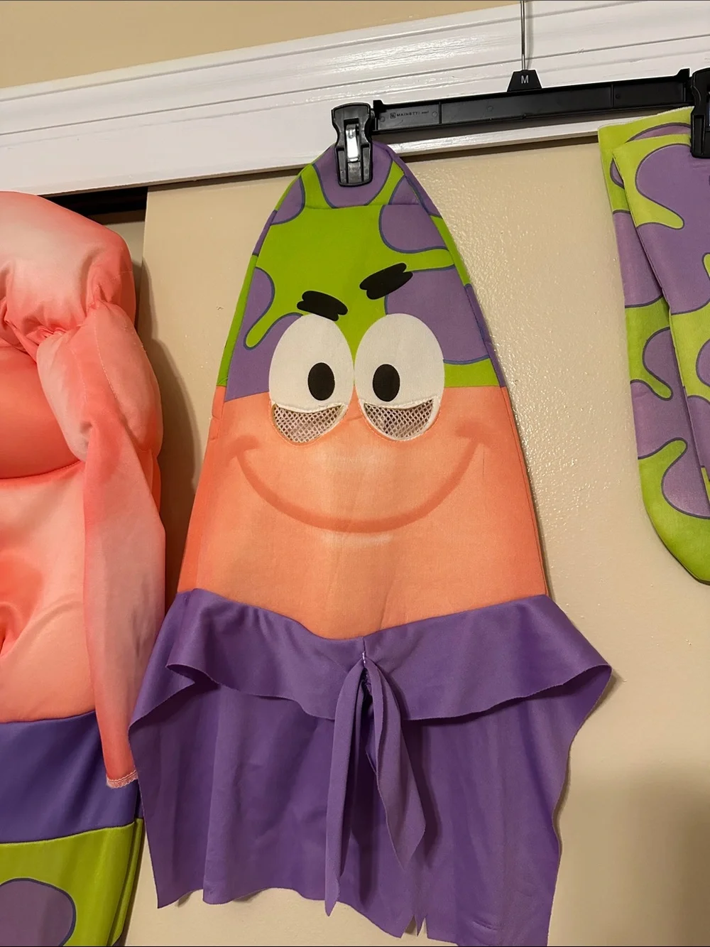 Nickelodeon Patrick Star Padded Muscle Costume - Pink, Green & Purple